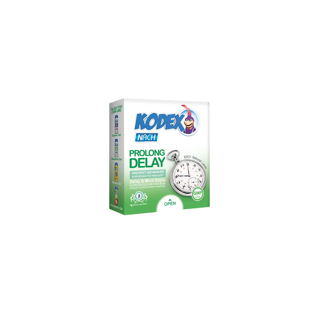 prolong-dalay-3.webp کاندوم کدکس مدل Prolong Delay بسته 3 عددی - Image 1