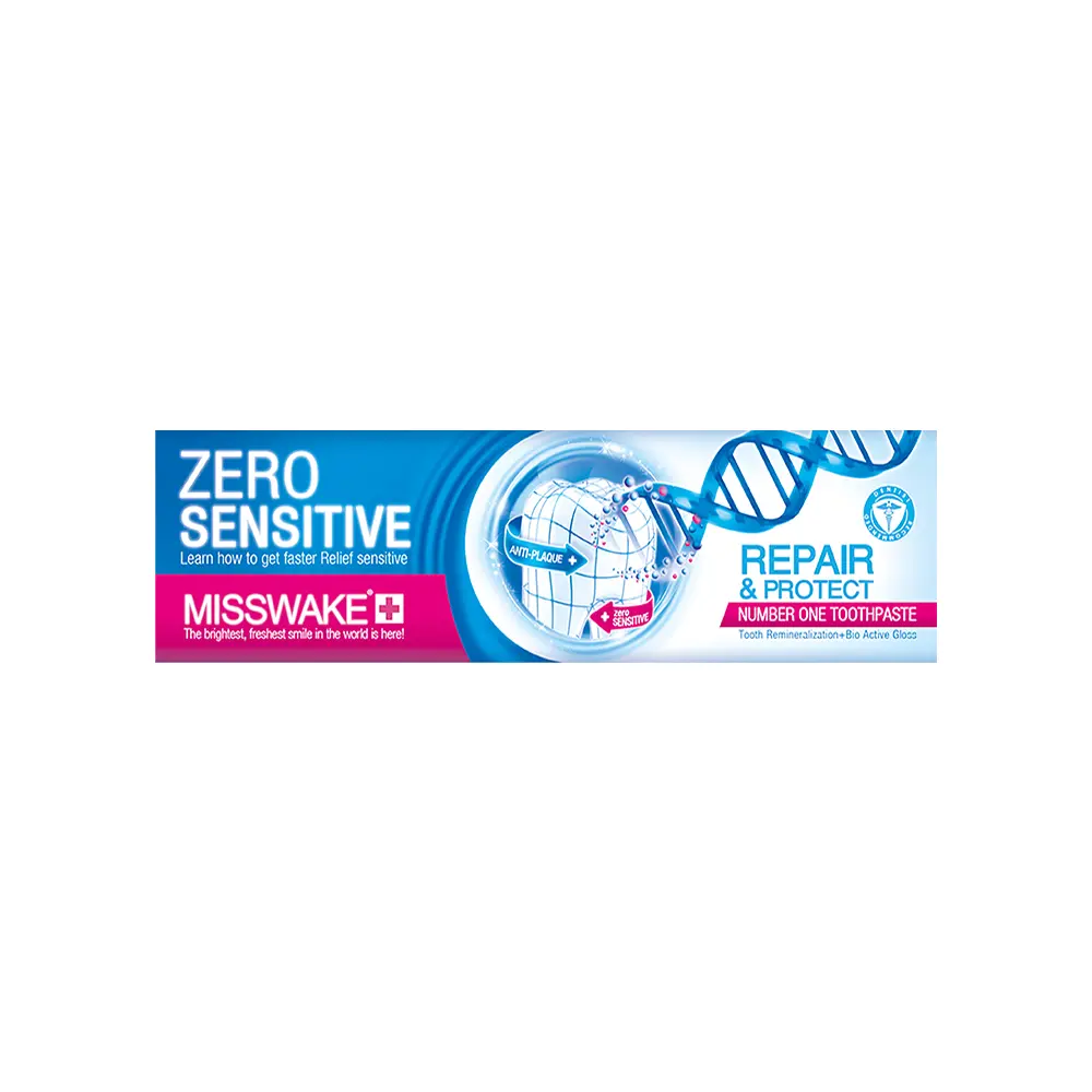 zero.webp خمیر دندان میسویک مدل ZERO SENSITIVE حجم 75 میلی لیتر - Image 1